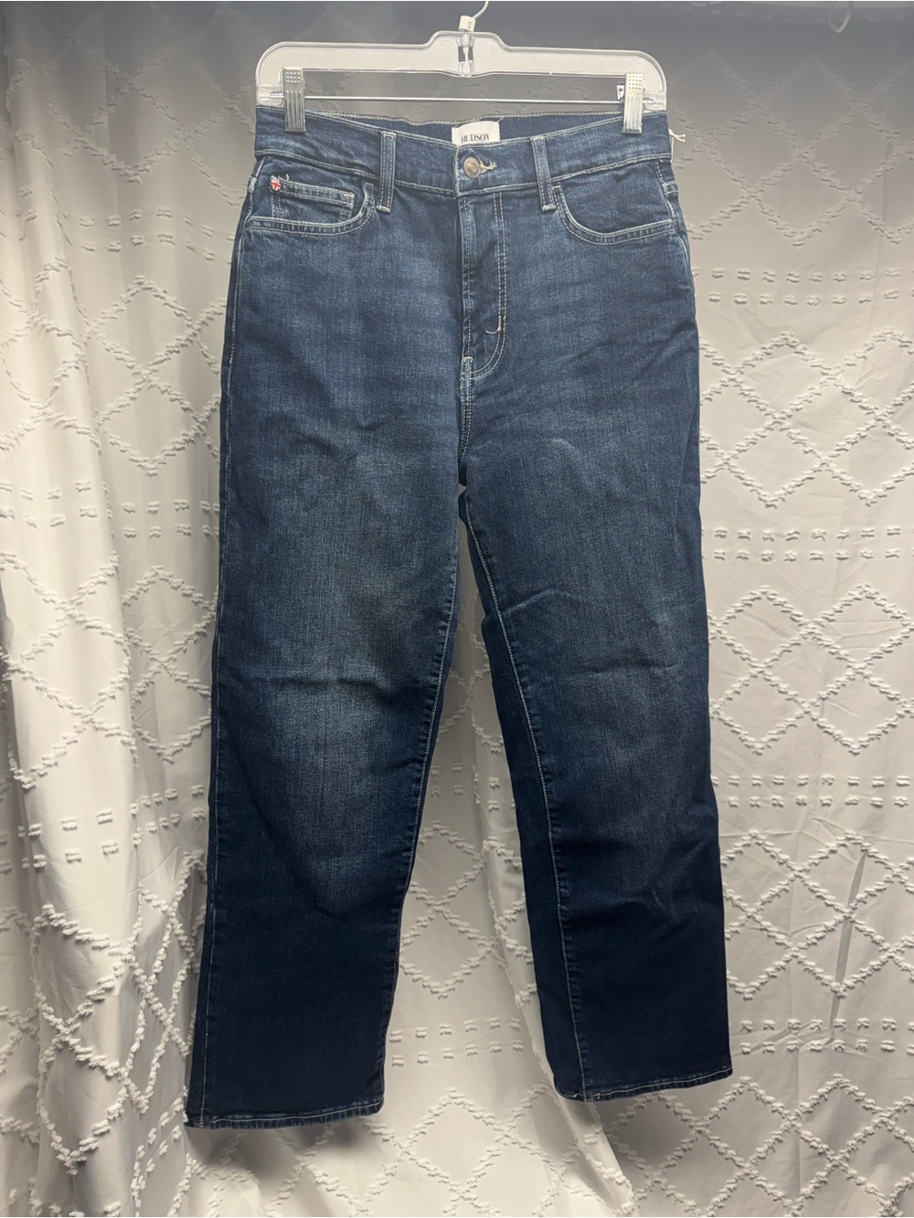 Hudson Noa High Rise Straight
Ankle Jeans, Size 27